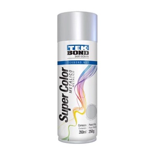 Tinta Spray Metalico Prata 350ml 23361006900 Tekbond