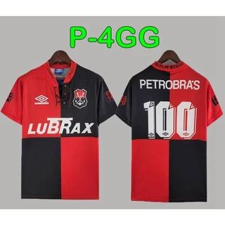 【 P-4GG 】 1995 Camisa 100TH Vintage Classic Qualidade Original Tailandesa