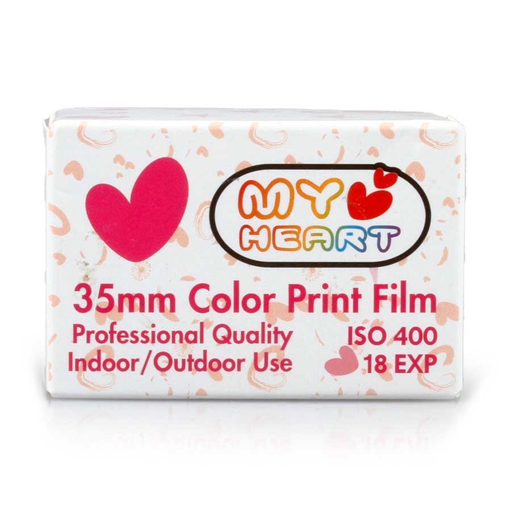 Filme fotográfico 35mm My Heart ISO 400 Colorido 18 poses