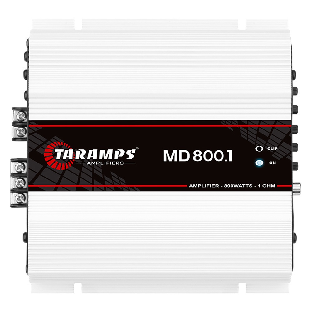 Ampli Taramps MD 8000.1 - 8000 Watts RMS Mono 1 Ohm, Neuf Sous Blister