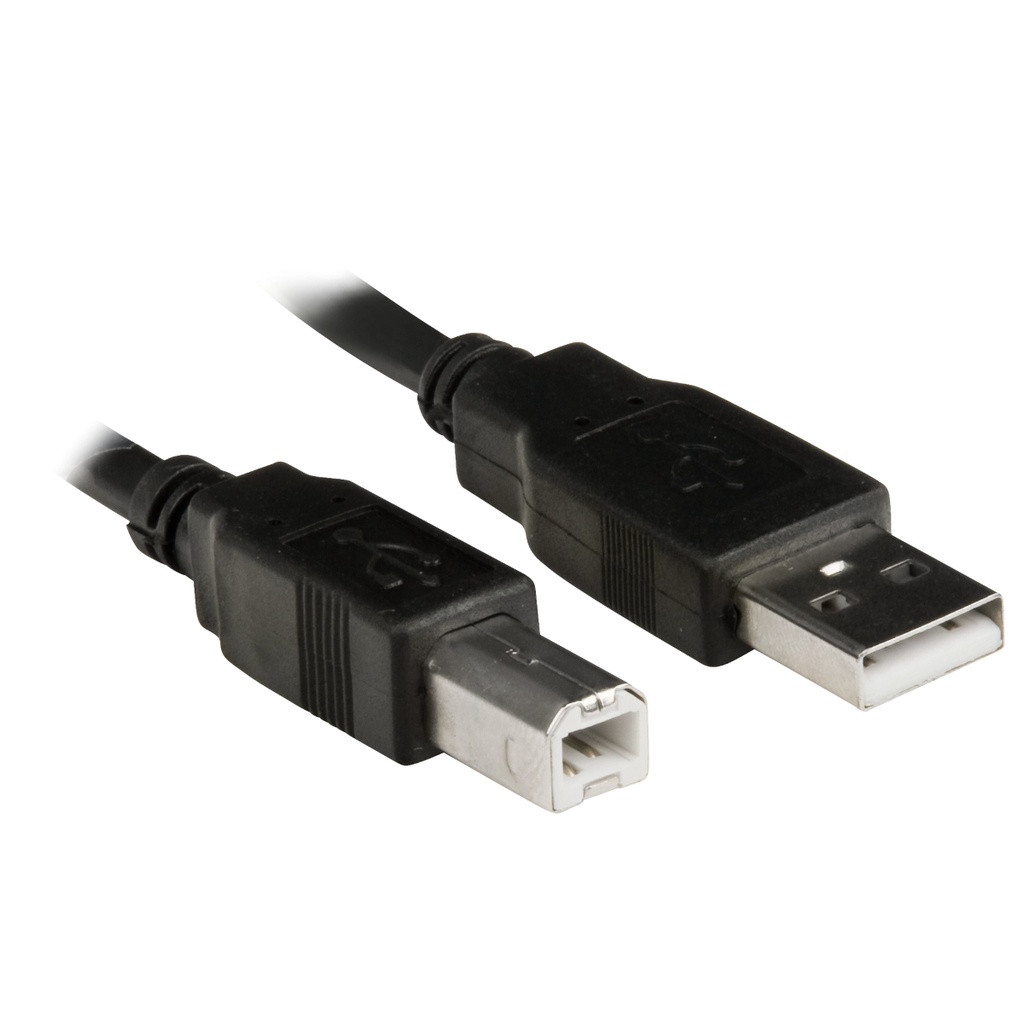 Cabo USB AM/BM 2.0 5 metros Plus Cable PC-USB5001 | Shopee Brasil