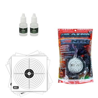 Esfera Plástica BBS 5000un. Nautika Velozter 0.20g + Óleo Silicone 15ml AR15 Sport