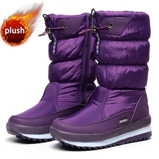 Northeast Outdoor Winter New Snow Boots Novos Sapatos De Algodão Espesso E Quente Antiderrapante À Prova D