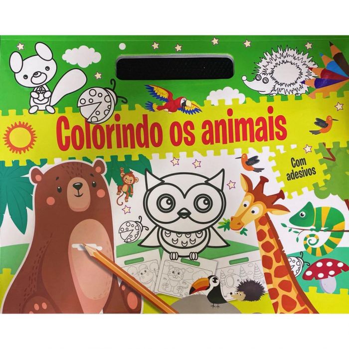 Desenhos de Animais para Colorir - Divertir-se Colorindo