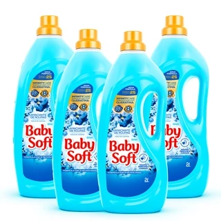 Kit 4 AMACIANTE BABY SOFT TQ CARINHO 2L (Azul)