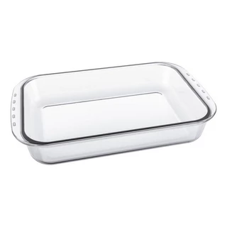 Assadeira Lasanheira Marinex Travessa Vidro Retangular 5l