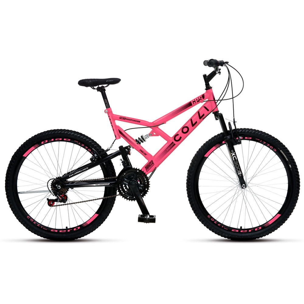 Bicicleta Colli Eudora Aro-29 Com Quadro 15.5, 21 Marchas e Câmbio