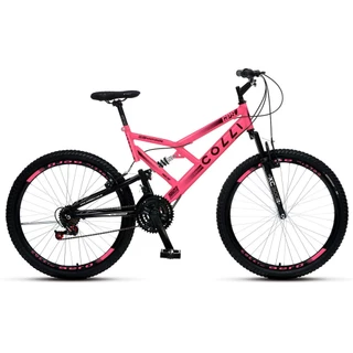 Bicicleta GPS Dupla Suspensão Aro 26 V-brake 21 Marchas Colli em Oferta na Shopee