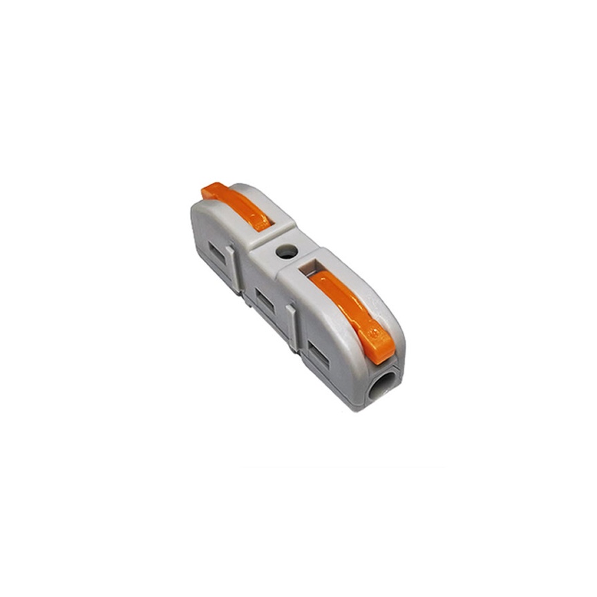 5 Pçs Conector Emenda Derivação 1x1 Fio Alavanca 1 à 4mm