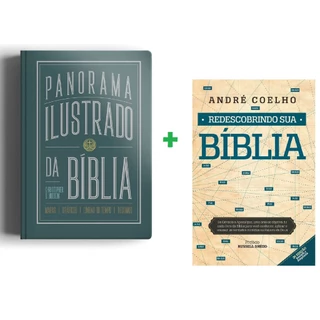 Kit Panorama Ilustrado da Bíblia + Redescobrindo sua Bíblia | Editora Geográfica em Oferta na Shopee