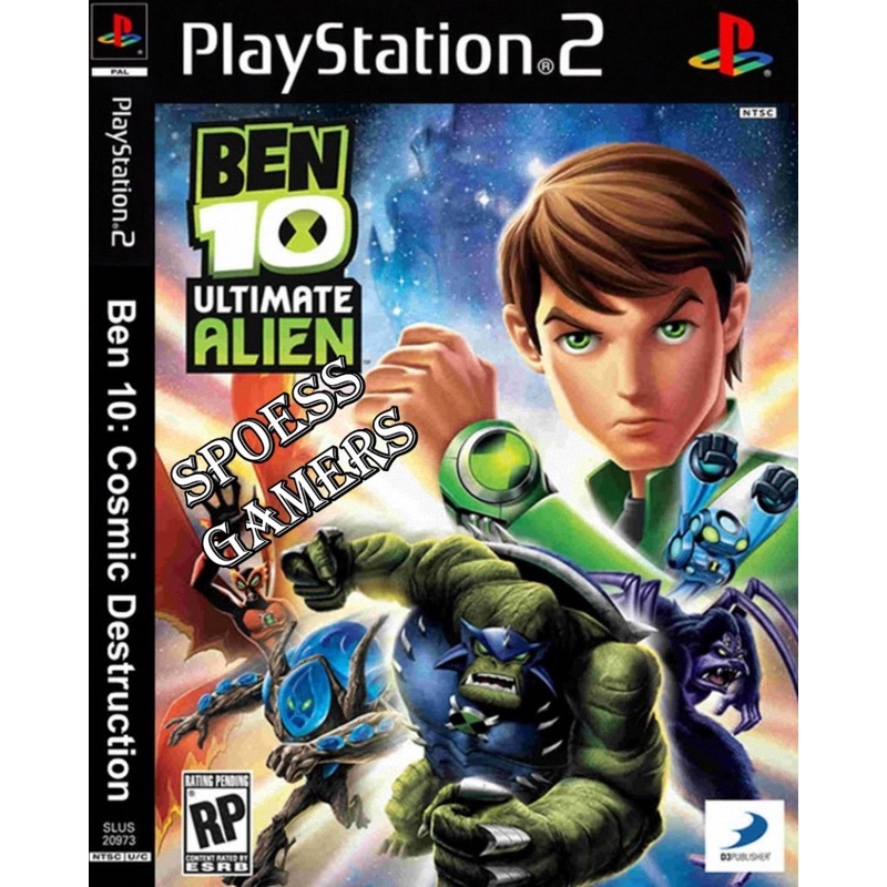 Coleção Infantil Ben 10 (4 Jogos) Ps2 Desbloqueado Patchs - Corre Que Ta  Baratinho