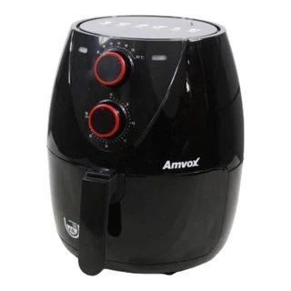 Fritadeira Elétrica Air Fryer Sem Óleo 4,5 Litros 110V Com Tempo E Desligamento Automático Potência De 1400W