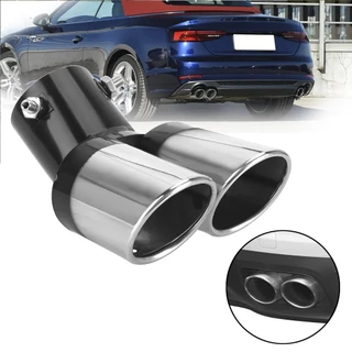 TUBO DE ESCAPE PARA CARRO COM PONTA DE AÇO INOXIDÁVEL E SILENCIADOR AUTOMÁTICO