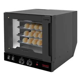 Assador Forno Turbo Elétrico 220v 4 Esteiras Cozinha Saro