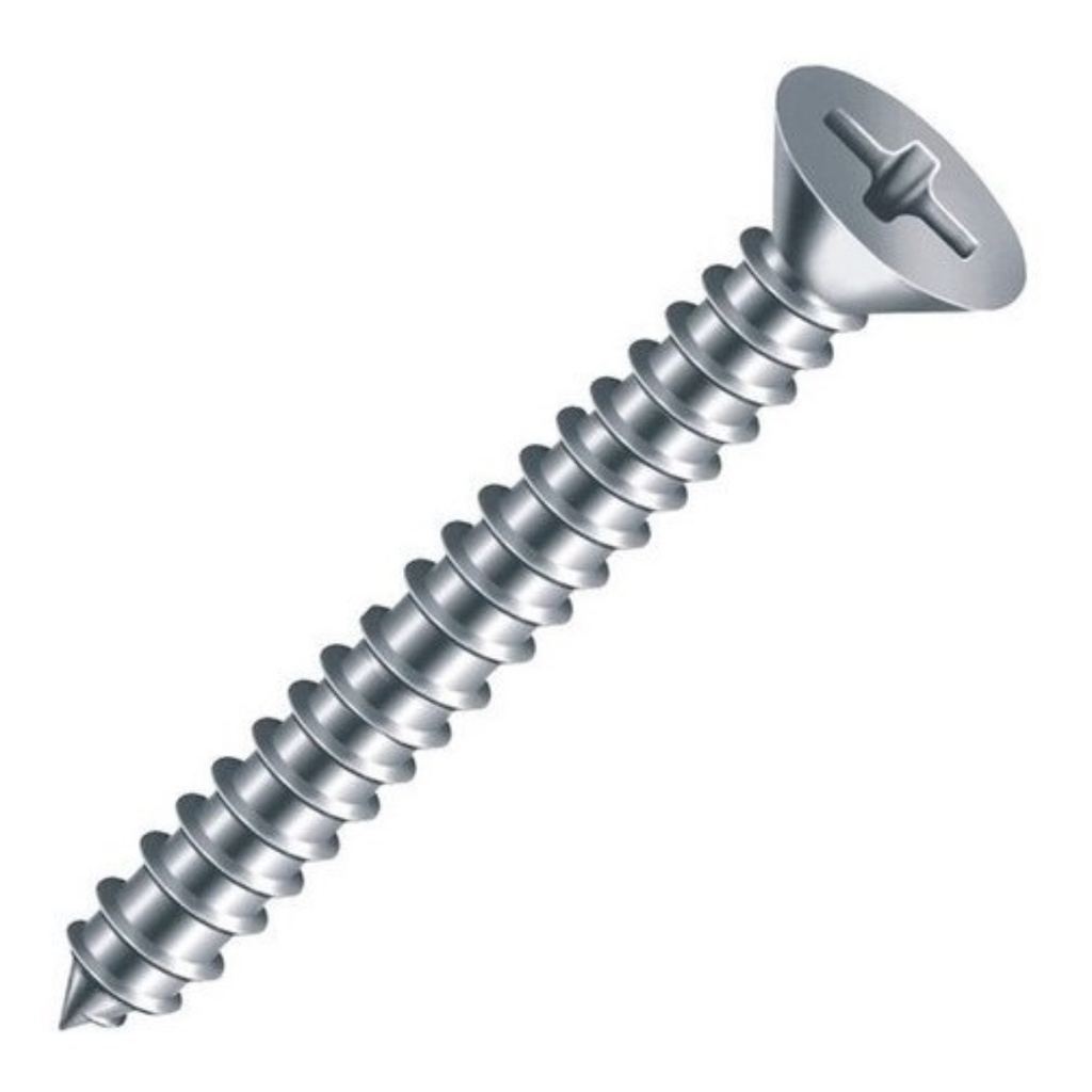 Parafusos Auto Atarraxante Inox Chata Phs 4,2x25 50 Unid. | Shopee Brasil