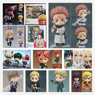 Nendoroid Genshin Impacto JoJo's Bizarre Adventure Chainsaw Man Meu Herói Academia Face Mudando Bonecas Modelo De Figura De Ação Articulada
