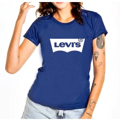 T-shirt Feminina Lev''s, blusinhas das Blogueiras várias cores