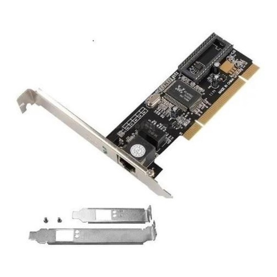 Placa de Rede PCI 10/1000 Zewell/Taicon Low Profile TAPCI035