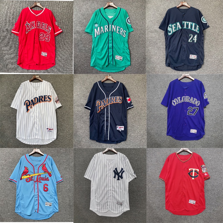 Camisa Beisebol Majestic New York Yankees, Branco/Azul - Sports Men