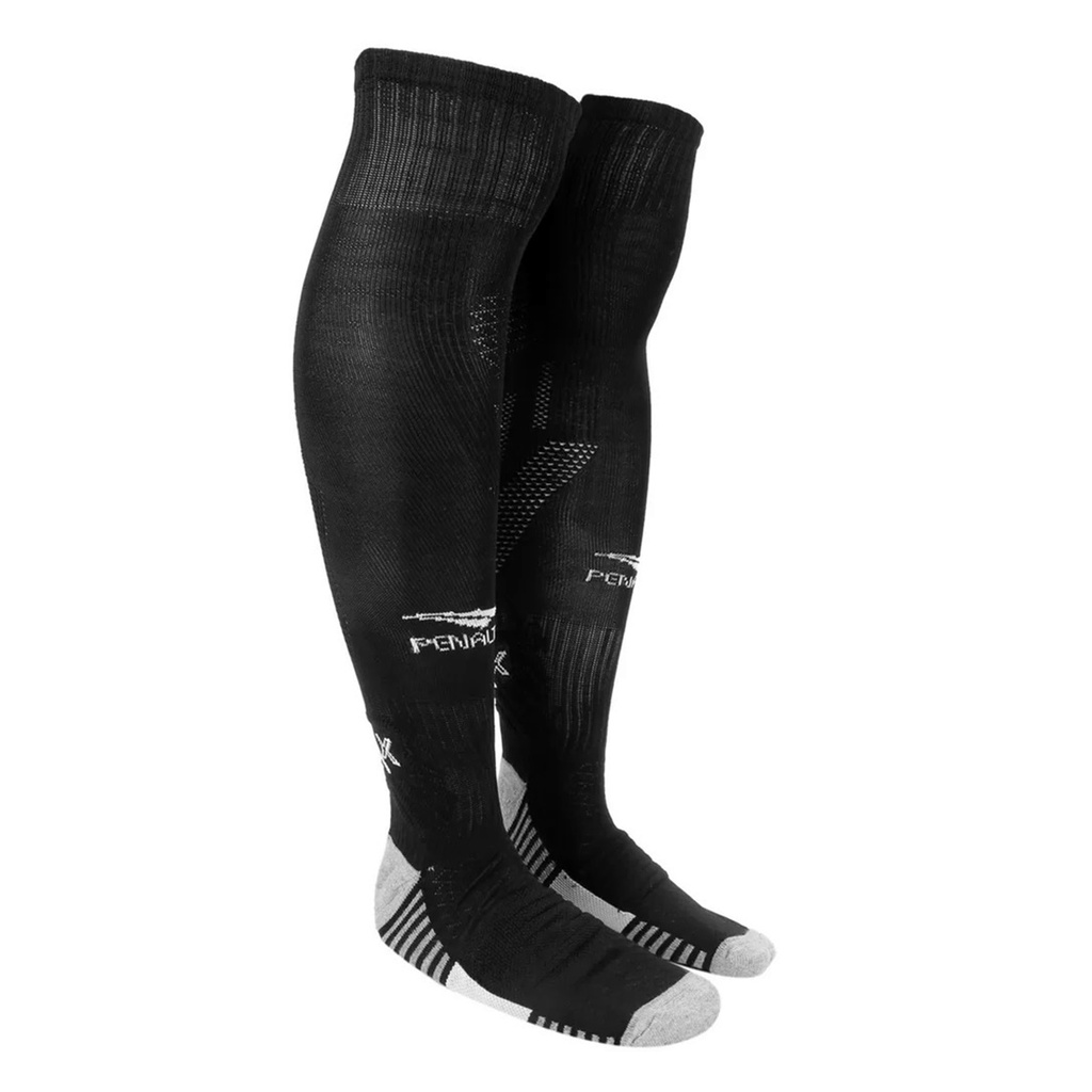 Meião Futebol Penalty Max Preto Tamanho 39-44 Original