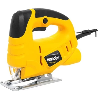 Serra Tico Tico 400W Madeira Metal Aço Encaixe U e T Vonder em Oferta na Shopee