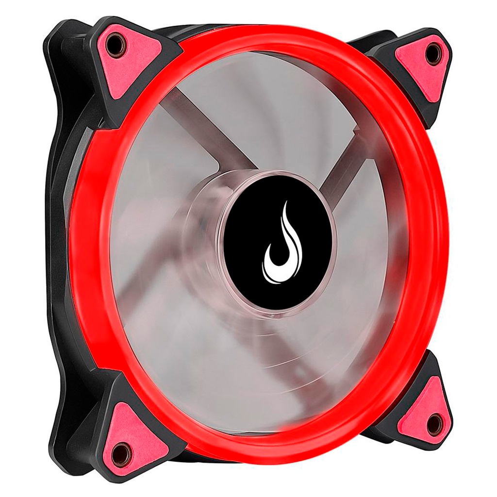 COOLER FAN RISE 120MM VERMELHO RM-FN-01-BR