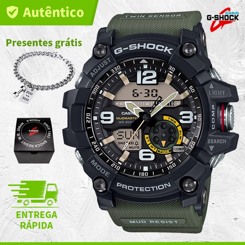 Comprar Relógio G-shock Mudmaster Speed Preto / Vermelho a prova dagua -  R$69,99 - Rélógios no Atacado