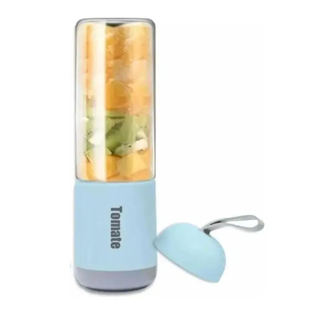 Liquidificador Portátil Copo de Vidro 330ml Batedor de Fruta