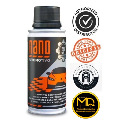 NANO Condicionador de Metais Automotivos - 120ml