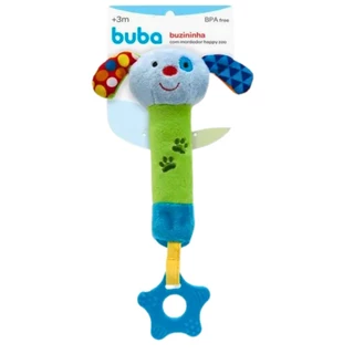 Buzininha Infantil Com Mordedor Happy Zoo Cachorrinho 09842 - BUBA