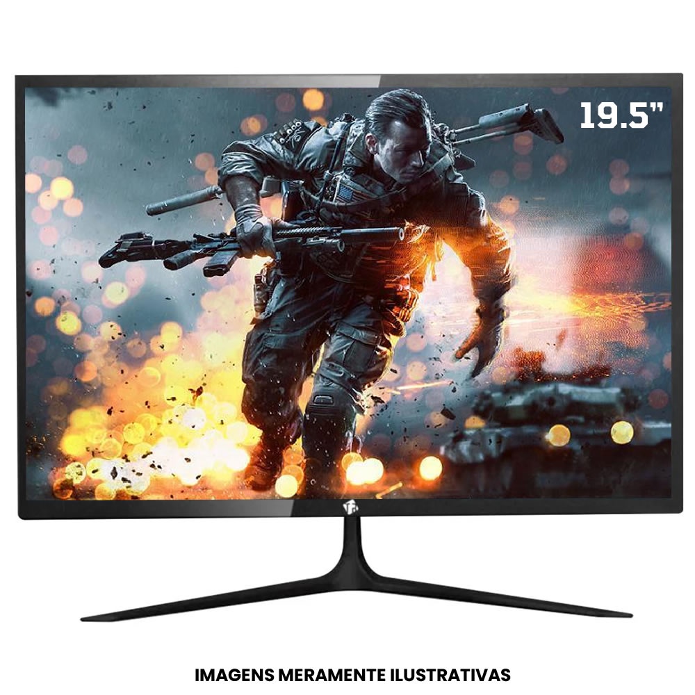Monitor Led Widescreen 19" Tronos Trs-hk19wy Hdmi - Escorrega o Preço