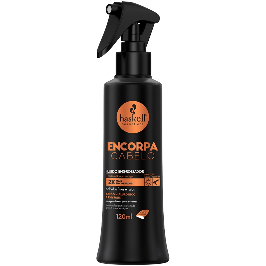 Fluido Finalizador Haskell Encorpa Cabelo 120ml