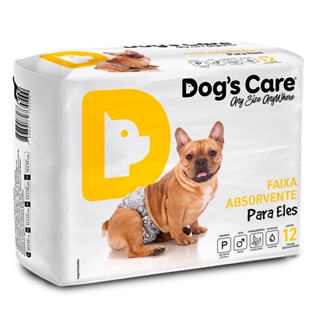 Fralda Higiênica P Para Macho Dog´s Care C/12 Unidades