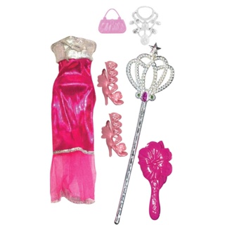 Vestido Para Boneca Doll Dress Com Acessórios - Candide