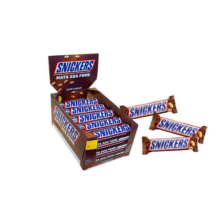 Snickers Com 20 Unidades De 45g Cada | Shopee Brasil