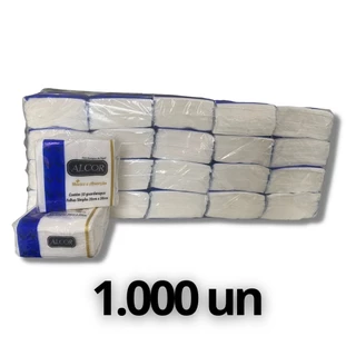 1000 unid. Guardanapo de mesa 20x20 (20 pacotes c/50 unid) Alcor