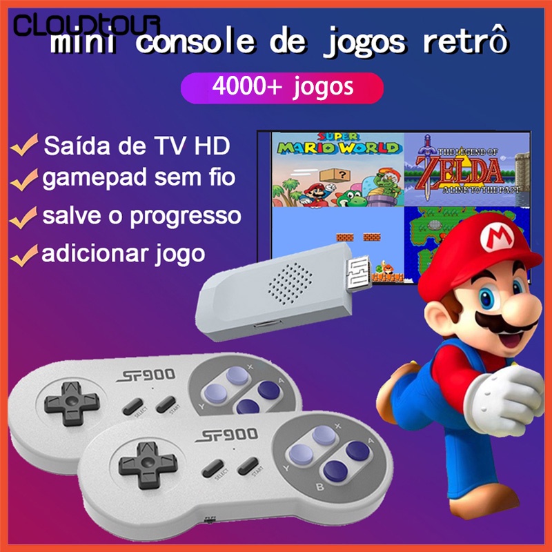 Fliperama Arcade 11.000 Jogos 2 Jogadores Super Mario 3d World