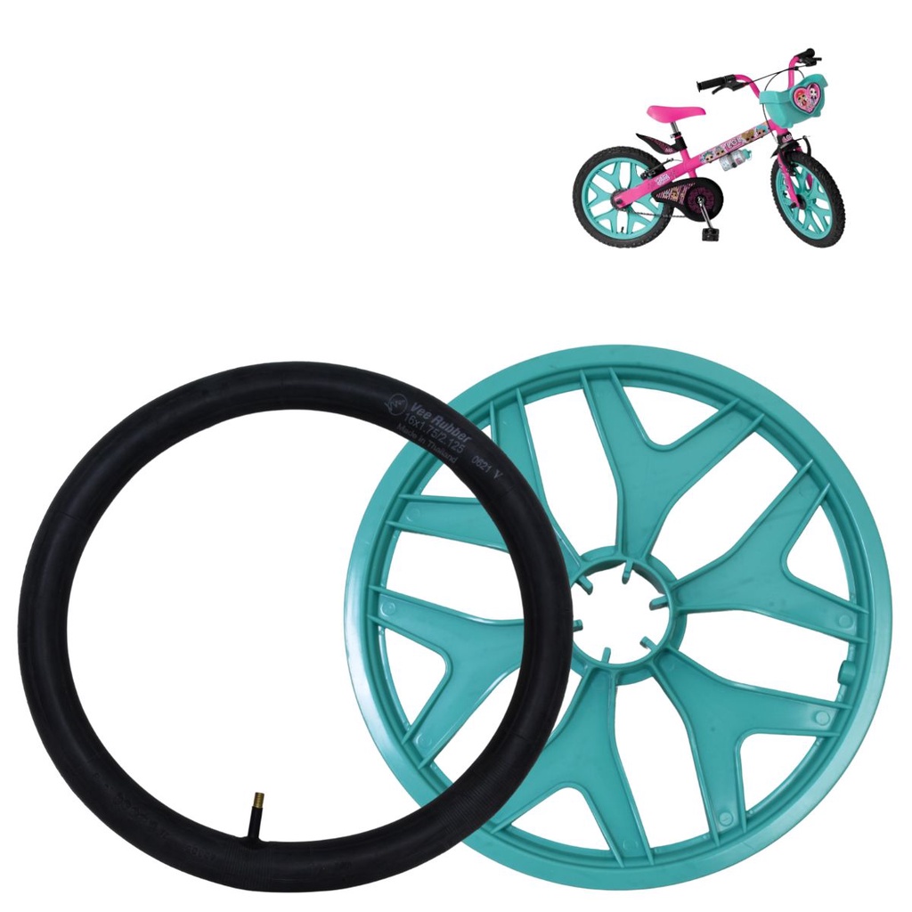 Camara rodado best sale 16 bicicleta