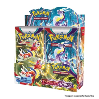 Pokemon Escarlate e Violeta Booster 144 un - Copag