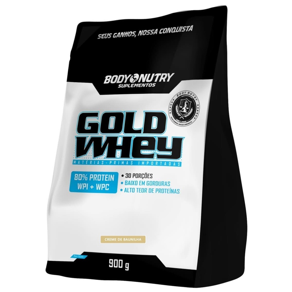 Gold Whey – 900g Refil Baunilha – Body Nutry