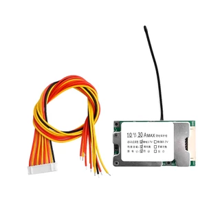 VOKTTA BMS 10S 30A 36V Placa De Carga De Bateria De Íon-Lítio De 18650 Com Balanceador De Proteção PCM 10S Circuito Balança