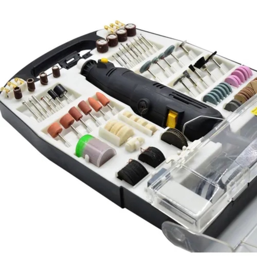 Micro Mini Retifica Profissional 266 Peças 110v Ipiranga | Shopee Brasil