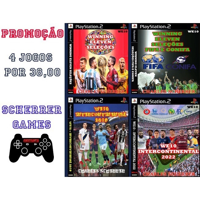 WINNING ELEVEN ATUALIZADO 2022 JUNHO ISO PS2 DOWNLOAD GRÁTIS 