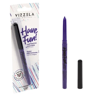 Lapiseira Colorida Have Fun Roxa Vizzela Vegano