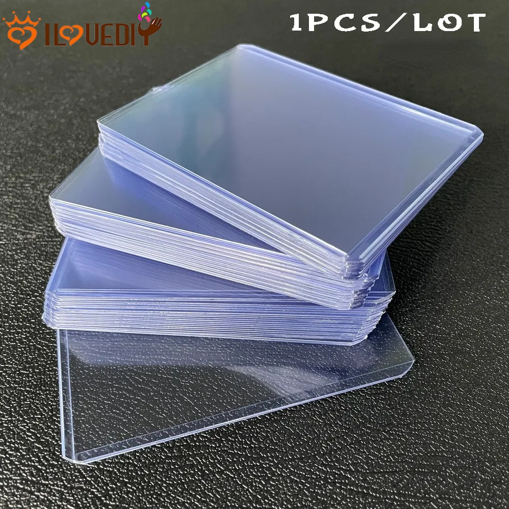 Estojo Para Cartões Comerciais/Porta-Em PVC Transparente Plástico ...