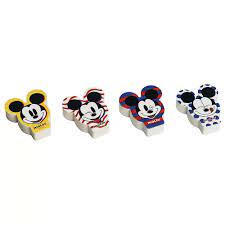Borracha Mickey Colorida Molin Papelaria Material Escolar