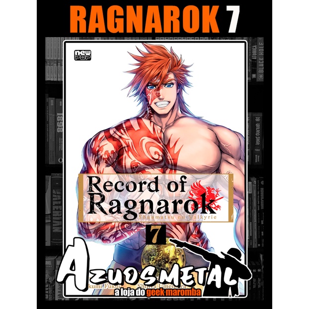 Box Anime Record of Ragnarok as 2 temporadas dubladas