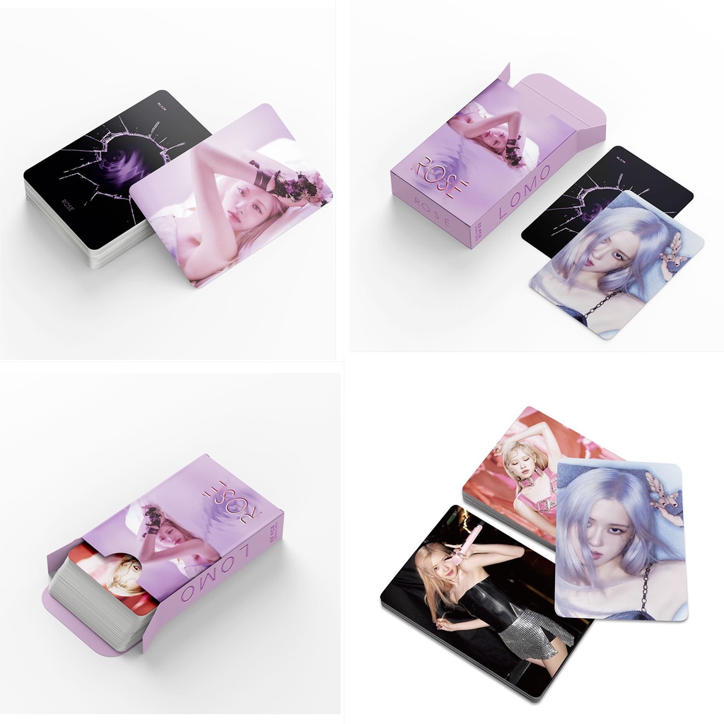 Rosé rose ロゼ　Blackpink トレカ　ソロ　gone バラ 55pcs/set ROSE -R- SOLO Album BLACK-PINK Photocards Gone On The