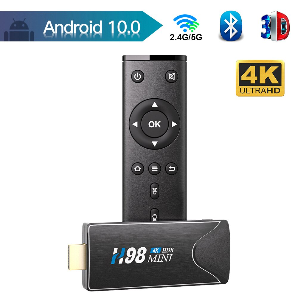 V-Tech V88 Mini Smart TV Box 2.4G WIFI 4K Set Top Box Android 12 Allwinner  8GB/128GB - Victory Store