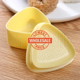 [Atacado] Home Bento Making Accessories/Cozinha Molde De Bolas De Arroz Triangular Japonês Sushi Rice Ball/Onigiri Gadget Para Prensa De Alimentos/Sanduíche De Pão Fácil DIY